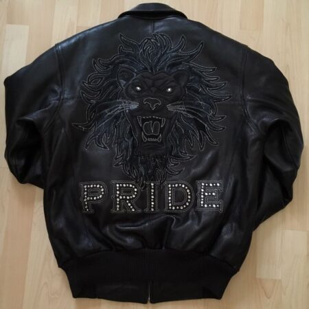 Pelle Pelle Black Pride Studded Jacket