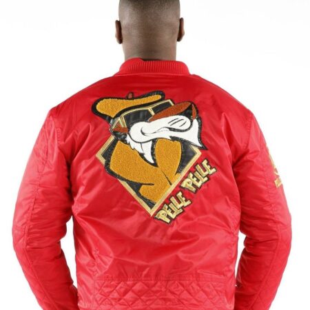 Pelle Pelle Cool Cat Red Flight Jacket