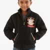 Pelle Pelle Kids Authentic Black Wool Jacket