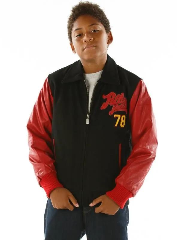 Pelle Pelle Kids Indian Legendary Red & Black Jacket