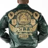 Pelle Pelle Men's Eye On The Prize Green Leather Jacket
