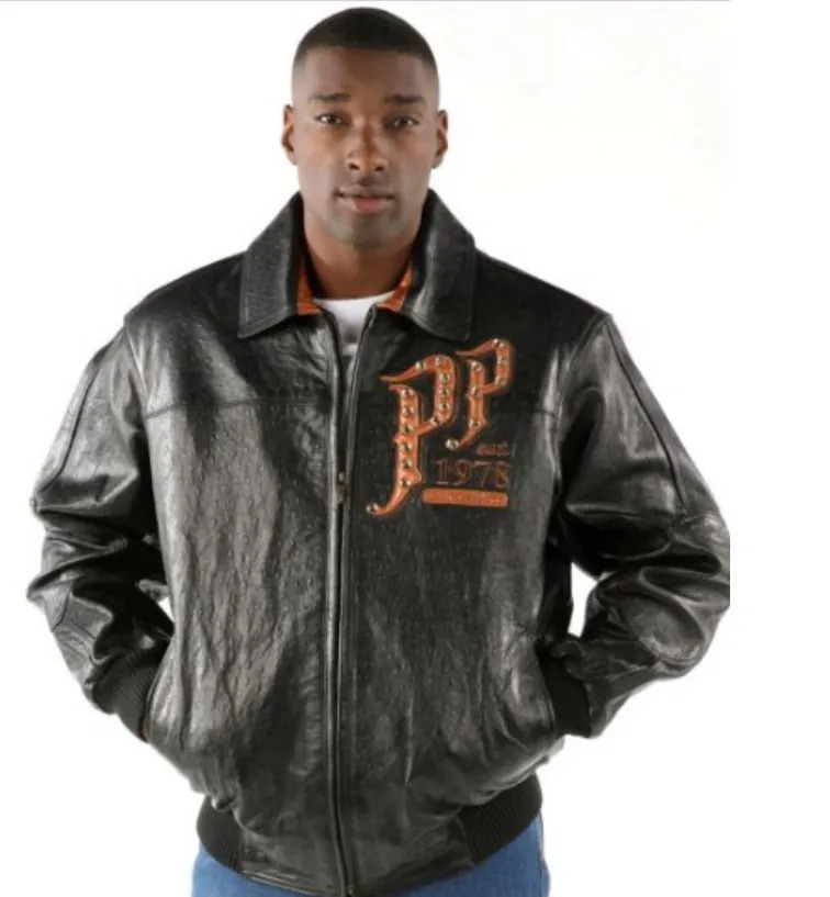 Pelle Pelle Mens Pioneer Black Jacket