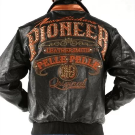 Pelle Pelle Pioneer Black Leather Jacket