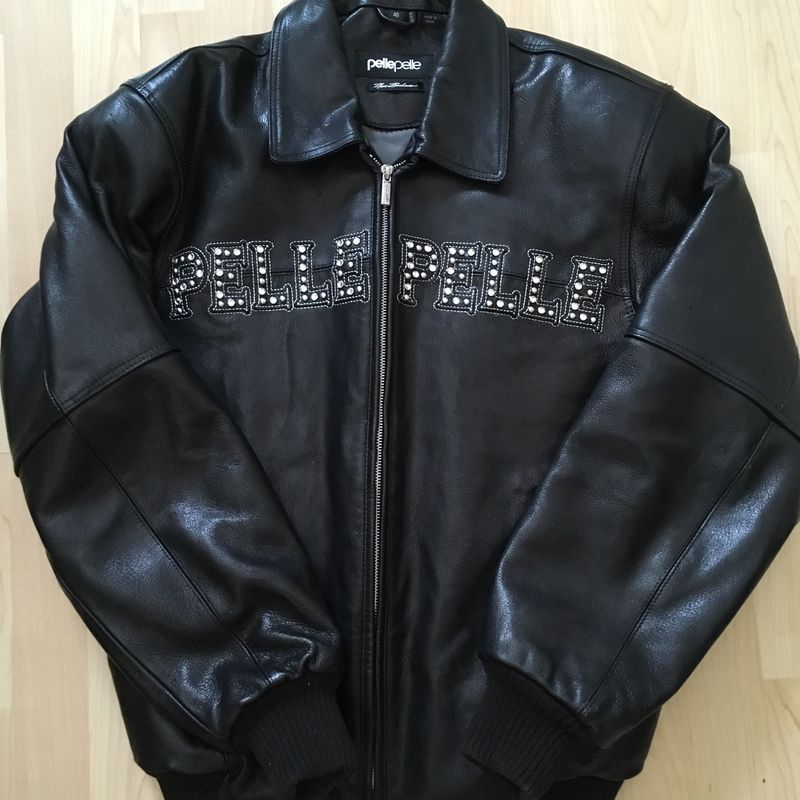Pelle Pelle Pride Black Studded Jacket