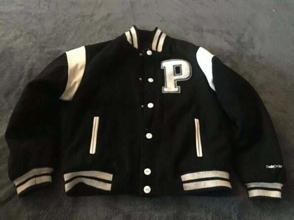 Pelle Pelle Vintage Black & White Wool Jacket