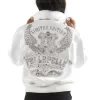 Pelle Pelle Womens Limited Edition White Leather Jacket