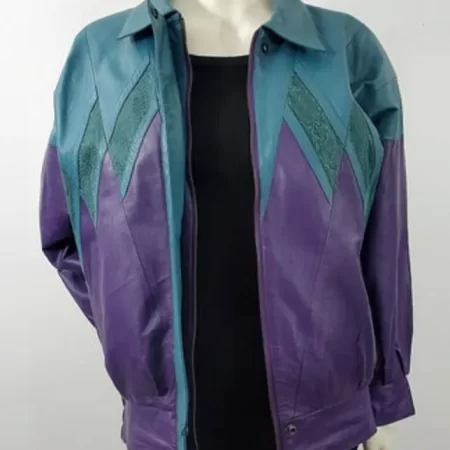 Vintage 1980s Pelle Pelle Leather Jacket