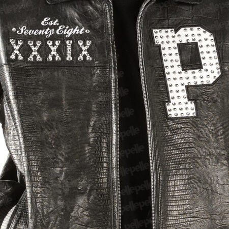 Pelle Pelle 1978 MB Mens Black Leather Jacket