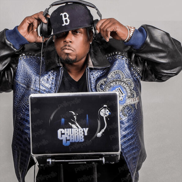 Pelle Pelle DJ Chubby Chub No Retreat Black Leather Jacket