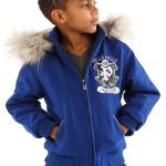 Pelle Pelle Kids Legendary Royal Blue Jacket