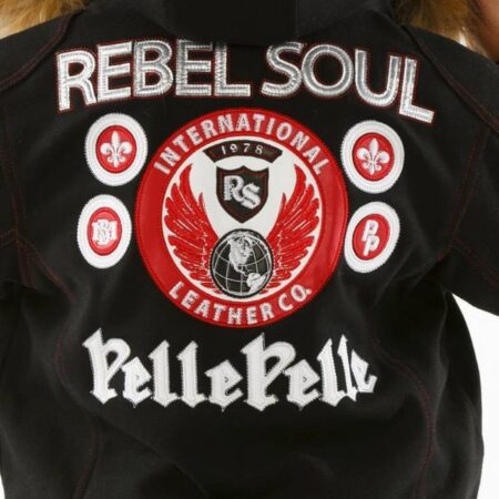 Pelle Pelle Kids Rebel Soul Black Jacket