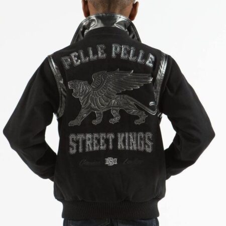 Pelle-Pelle-Kids-Street-Kings-Black-Jacket
