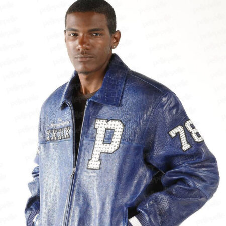 Pelle Pelle Mens 1978 MB Blue Jacket