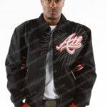 Pelle Pelle Mens Atlanta City Tribute Black Jacket