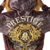 Pelle Pelle Mens Prestige Fur Hooded Brown Jacket