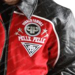 Pelle Pelle World Famous Black and Red Jacket