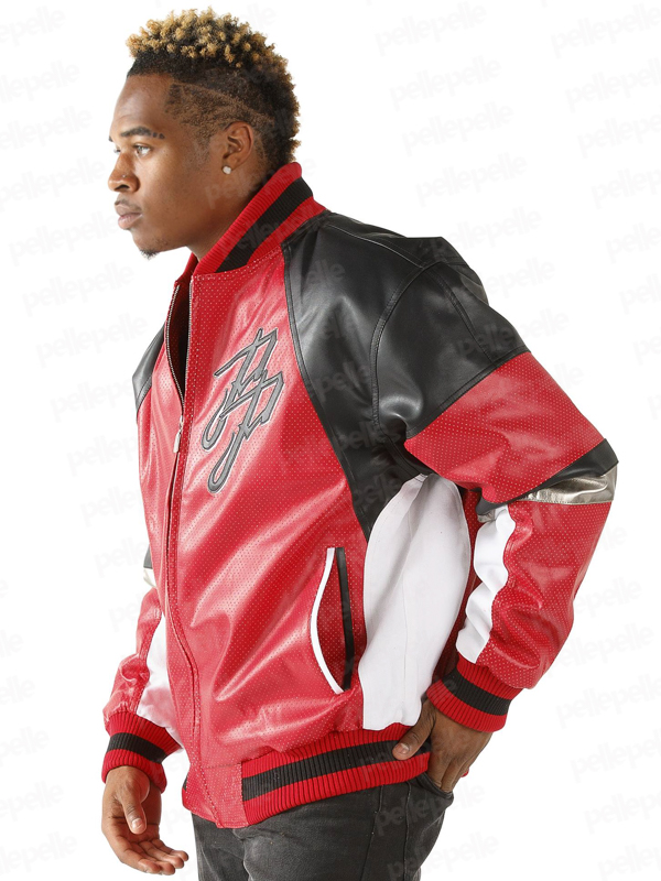 Pelle Pelle Movers and Shakers Red Jacket