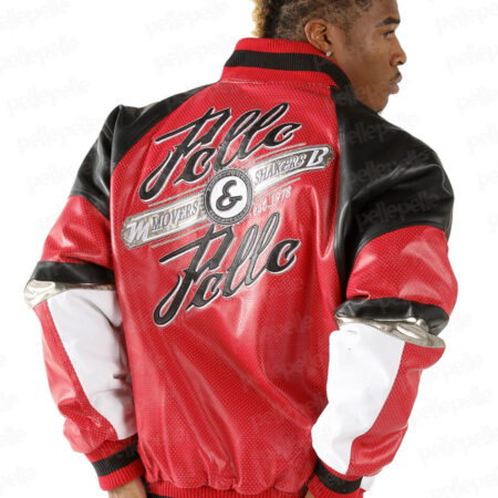 Pelle Pelle Red Movers and Shakers Jacket