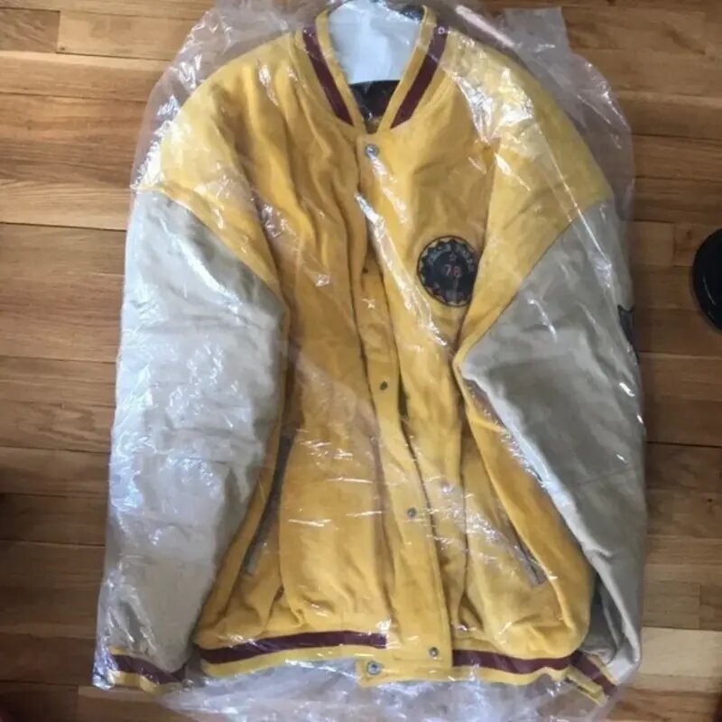 Pelle Pelle Vintage PVP Varsity Yellow Jacket