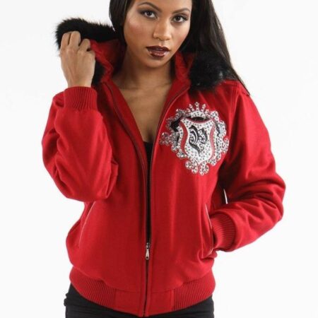 Pelle Pelle Womens Signature Red Jacket