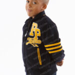 Pelle Pelle Kids Indianapolis City Tribute Black Wool Jacket
