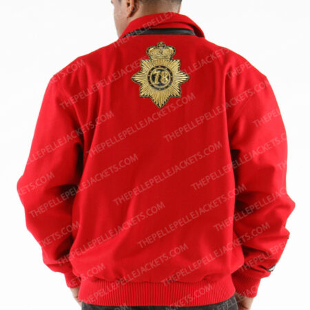 Pelle Pelle Mens Authentic Signature 1978 Red Coat