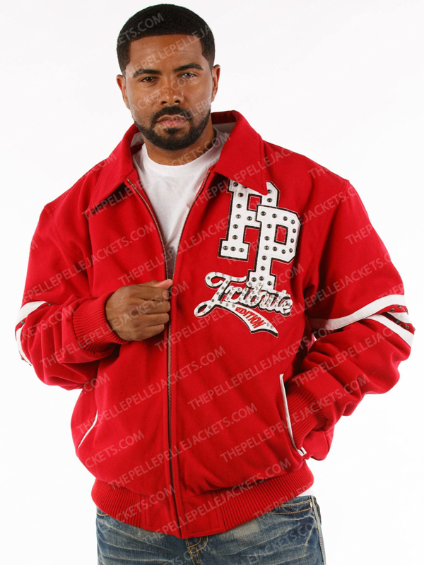 Pelle Pelle Mens Indianapolis City Tribute Red Jacket