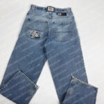 Pelle Pelle Vintage 90s Distressed Rap Hip Hop Baggy Jeans