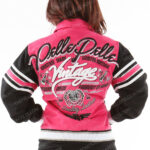 Pelle Pelle Womens Premium Vintage Wool 1978 Pink Coat
