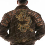 Pelle Pelle Limited Edition Dragon Legacy Brown Jacket