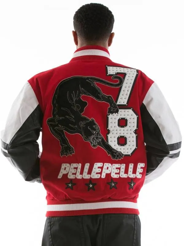 Pelle Pelle Mens 78 Lion Red Jacket