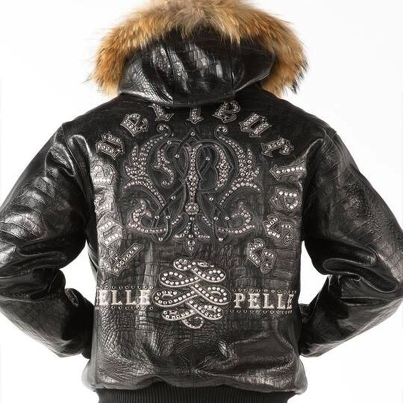 Pelle Pelle Mens Forever Fearless Black Jacket