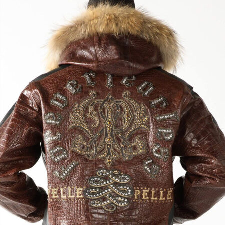 Pelle Pelle Mens Forever Fearless Brown Jacket