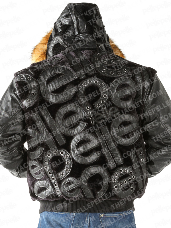 Pelle Pelle Signature Real Black Fur Coat