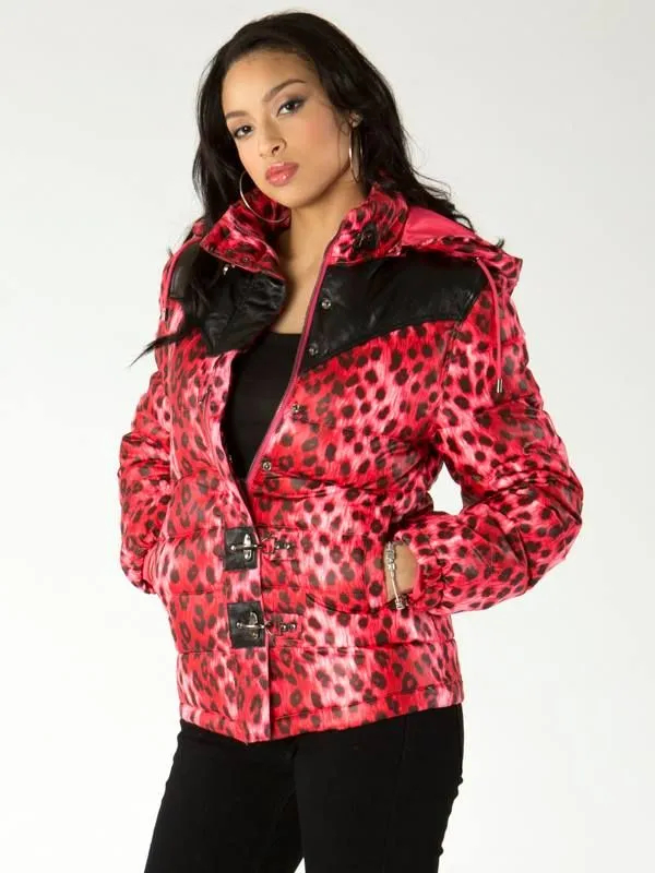 Pelle Pelle Womens Ultimate Signature Cheetah Jacket