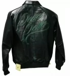 Pelle Pelle Black & Green Leather Jacket