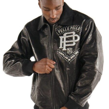 Pelle Pelle Elite Series Black Leather Jacket