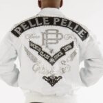 Pelle Pelle Elite Series White Leather Jacket