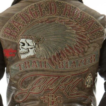 Pelle Pelle Mens New Trail Blazer Olive Jacket