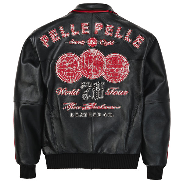 Pelle-Pelle-World-Tour-Red-Black-Jacket