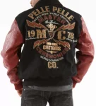 Pelle-Pelle-Black-Brown-Master-Ceremonies-Varsity-Jacket-.webp
