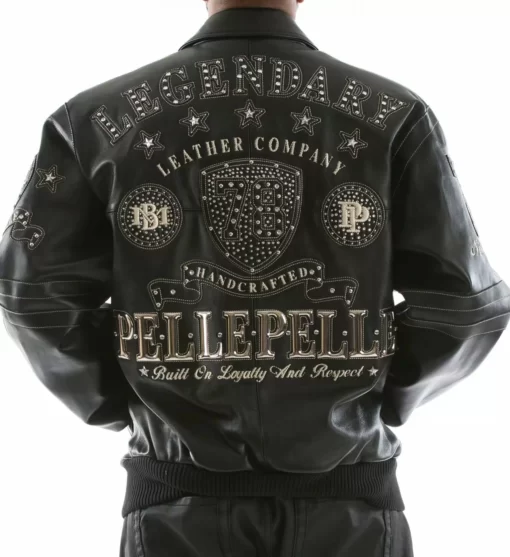 Pelle-Pelle-Black-Encrusted-Studded-Leather-Jacket.webp