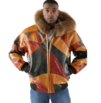Pelle-Pelle-Mens-Abtract-Fur-Hooded-Brown-Leather-Jacket.png