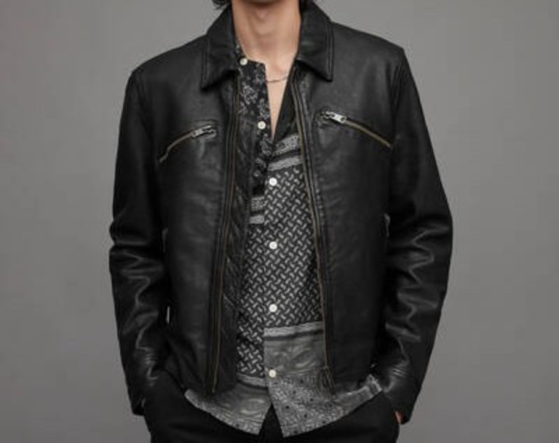 Alessandro Verdi Leather Jacket