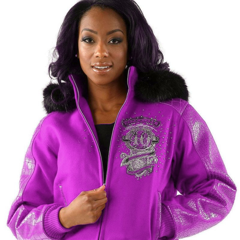 Pelle-Pelle-Womens-40th-Anniversary-Light-Purple-Fur-Hooded-Jacket.png