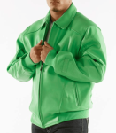 Pelle Pelle Basic in lime Leather Jacket