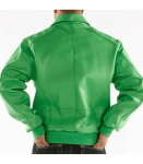 Pelle Pelle Basic in lime Leather Jacket