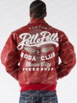Pelle Pelle Soda Club Jacket Motor City Speed Shop Red Jackets