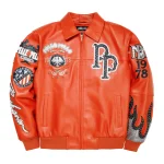 Pelle Pelle World Famous Orange Jacket