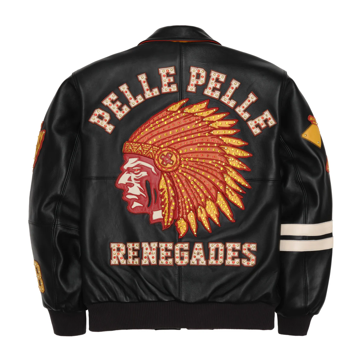 Pelle Pelle Black Multi Renegades Jacket